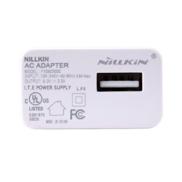 NILLKIN US AC 5V 2A USB Charger Adapter For Mobile Phone