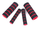 4pcs Motorcycle Handlebar Grip Cover Set Soft Non Slip Foam