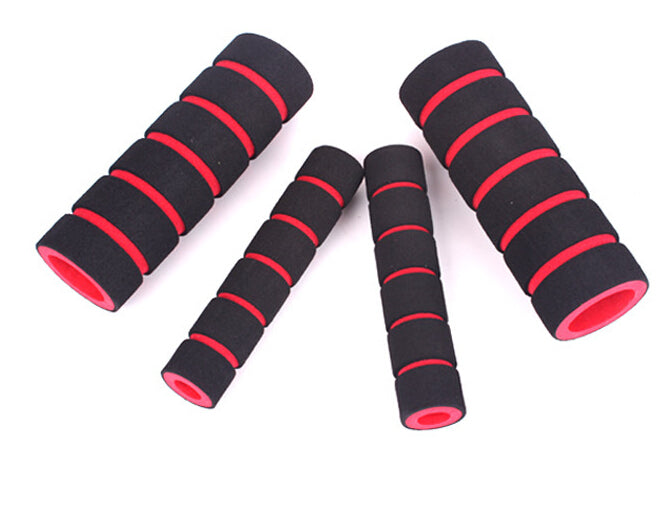 4pcs Motorcycle Handlebar Grip Cover Set Soft Non Slip Foam