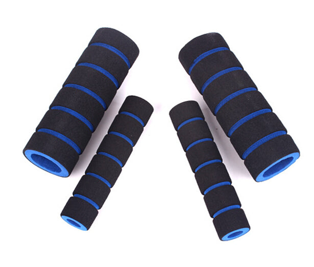 4pcs Motorcycle Handlebar Grip Cover Set Soft Non Slip Foam