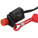 Quad Pit ATV Dirt Bike Kill Stop Switch With Safety Tether Cord