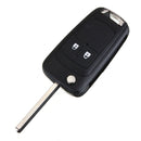 2 Button Remote Flip Key Fob Case Uncut Blade for Vauxhall Opel