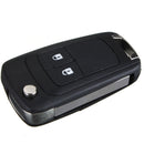 2 Button Remote Flip Key Fob Case Uncut Blade for Vauxhall Opel