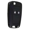 2 Button Remote Flip Key Fob Case Uncut Blade for Vauxhall Opel