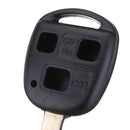 3 Button Remote Key Fob Case Shell Blade For LEXUS IS200 GS300