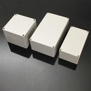 Waterproof ABS Plastic Electronic Box White Case 6 Size Junction Case