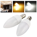 B15 3W 10 SMD 2835 AC 220-240V White/Warm White LED Candle Light Bulb