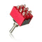 5Pcs Mini Toggle Switch For 3PDT 2 Position On-On 9-PIN