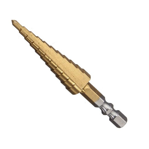 3-13MM Step Drill HSS Straight Flute Pagoda Drill Hexagon Shank