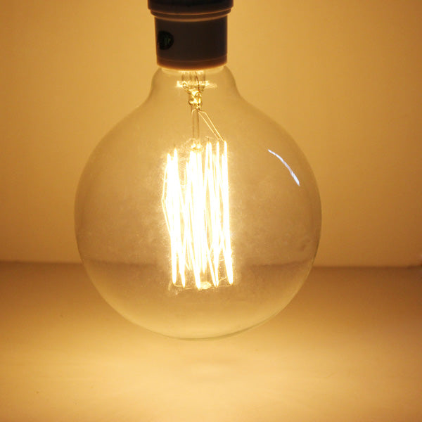 Incandescent Bulb E27 40W 220V G125 Globe Retro Edison Light Bulb