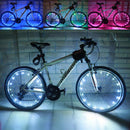 Bike Bicycle Wheel Valve Spoke LED Light Lamp Reflector