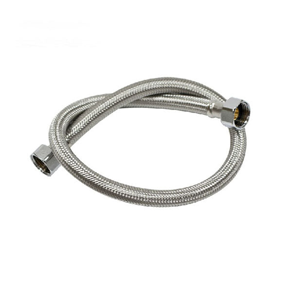 Stainless Steel Weave Water Supply Hose Bathroom Double Head Pipe