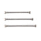 Stainless Steel Weave Water Supply Hose Bathroom Double Head Pipe