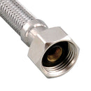Stainless Steel Weave Water Supply Hose Bathroom Double Head Pipe