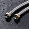 Stainless Steel Weave Water Supply Hose Bathroom Double Head Pipe