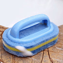 Plastic Handle Sponge Bath Brush Cleaning Tile Glass Clean Brushes