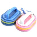 Plastic Handle Sponge Bath Brush Cleaning Tile Glass Clean Brushes