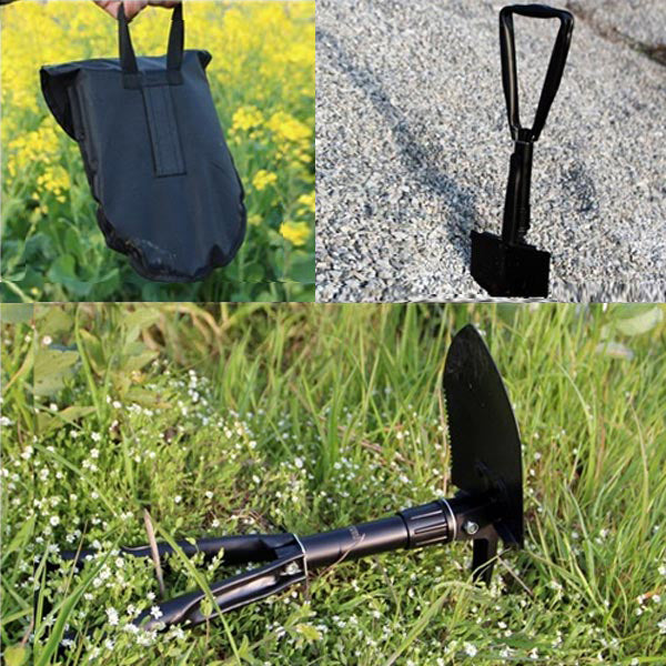 Multifunction Gardening Collapsible Shovel Folding Shovel Yard Tool