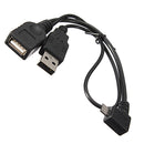 Micro USB Host OTG Cable With USB Power For Samsung Galaxy Note i9220