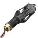 2x Universal Motorcycle LED Turn Signal Indicator Light 12V