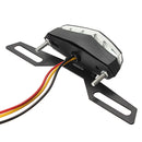6LED Motorcycle Quad Scooter SMD Number Plate Tail Light Triangle