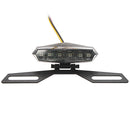 6LED Motorcycle Quad Scooter SMD Number Plate Tail Light Triangle