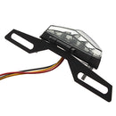 6LED Motorcycle Quad Scooter SMD Number Plate Tail Light Triangle