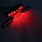 6LED Motorcycle Quad Scooter SMD Number Plate Tail Light Triangle