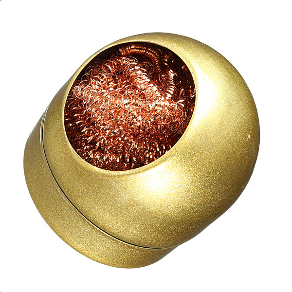 Soldering Iron Tip Cleaner Steel Wire With Pedestal