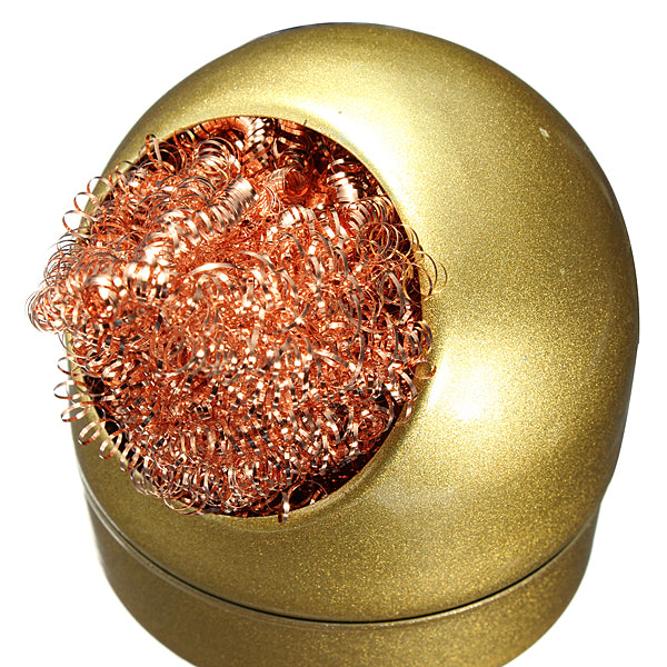 Soldering Iron Tip Cleaner Steel Wire With Pedestal