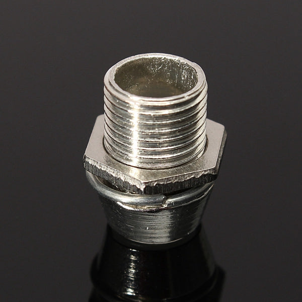 5 pcs 5mm Bezel LED Light Holder Chrome Metal Rubber Base Solid Construction