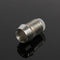5 pcs 5mm Bezel LED Light Holder Chrome Metal Rubber Base Solid Construction