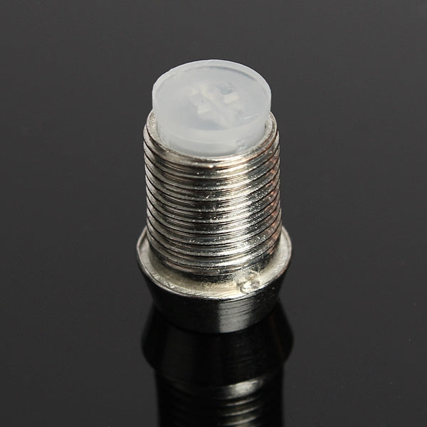 5 pcs 5mm Bezel LED Light Holder Chrome Metal Rubber Base Solid Construction
