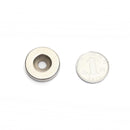 4pcs N52 20*5mm Counterbore Hole 5mm Neodymium Super Strong Magnets