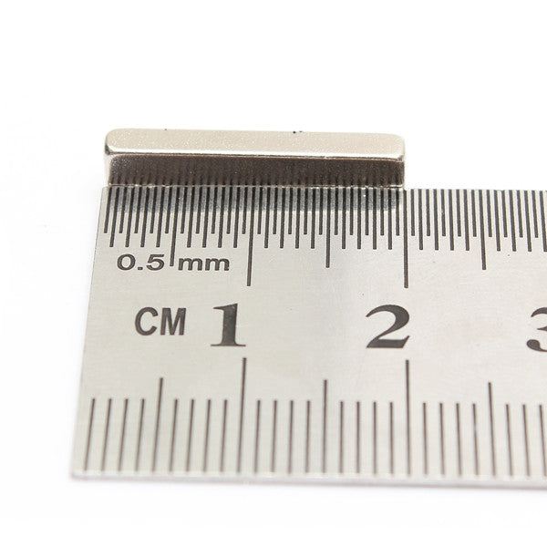 10pcs Block Super Strong Cuboid Magnets Rare Earth Neodymium 20x5x3mm