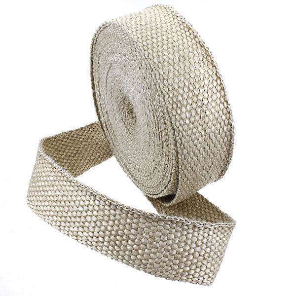 5cmx15m Exhaust Insulator Header Down Pipe Heat Wrap High Temp