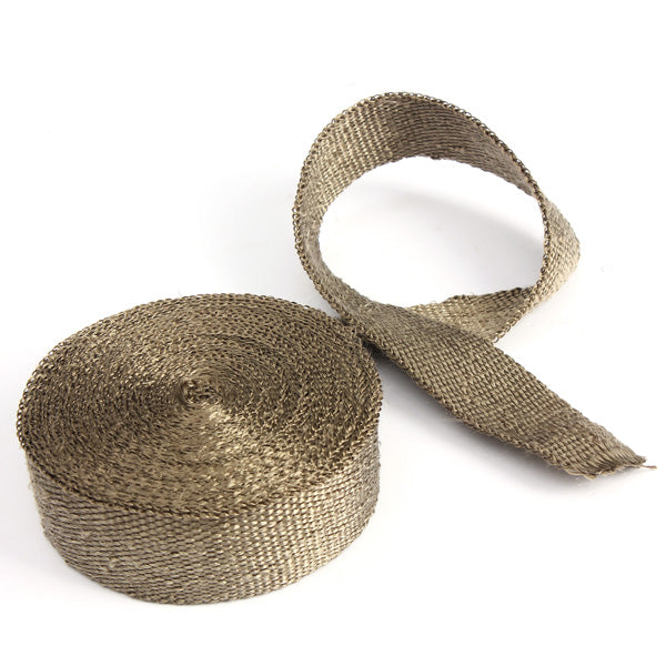 5cmX15m Exhaust Manifold Header Down Pipe Heat Wrap High Temp 1800F