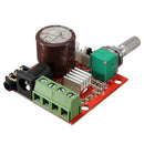 5Pcs 12V Mini Hi-Fi PAM8610 2X10W Audio Stereo Amplifier Board