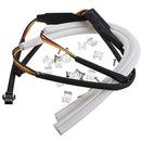 30cm White Amber Switchback Headlight LED Strip Drl Run Light