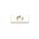 10PCS 20x10x3mm Neodymium Magnets Hole 4mm Rare Earth Magnet