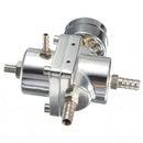 Universal Silver Adjustable Pressure Regulator 0-140PSI Gauge Steel