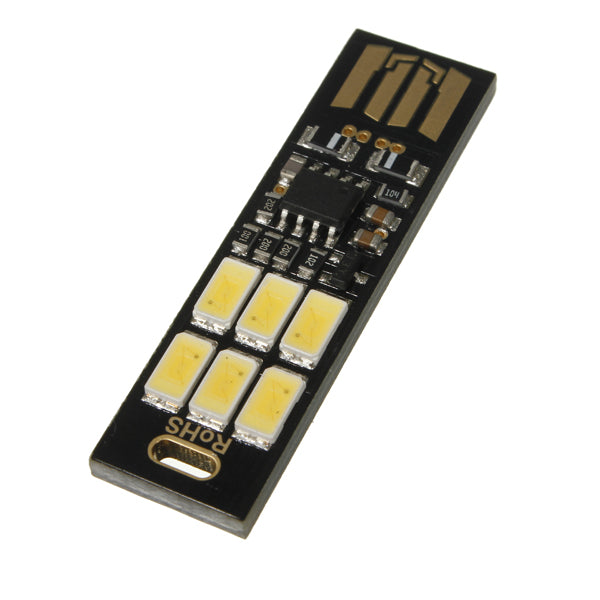 LUSTREON 1W 50LM Mini Touch Switch USB Mobile Power Camping LED Light Lamp