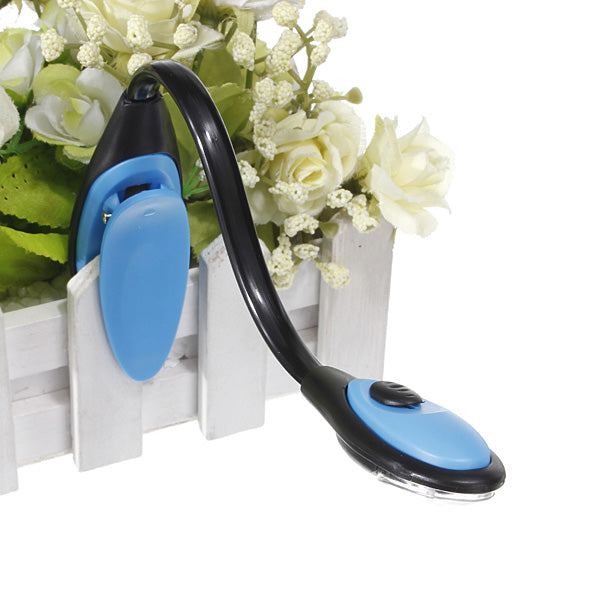 Mini Flexible Clip-on Bright Book Light LED Travel Book Reading Lamp
