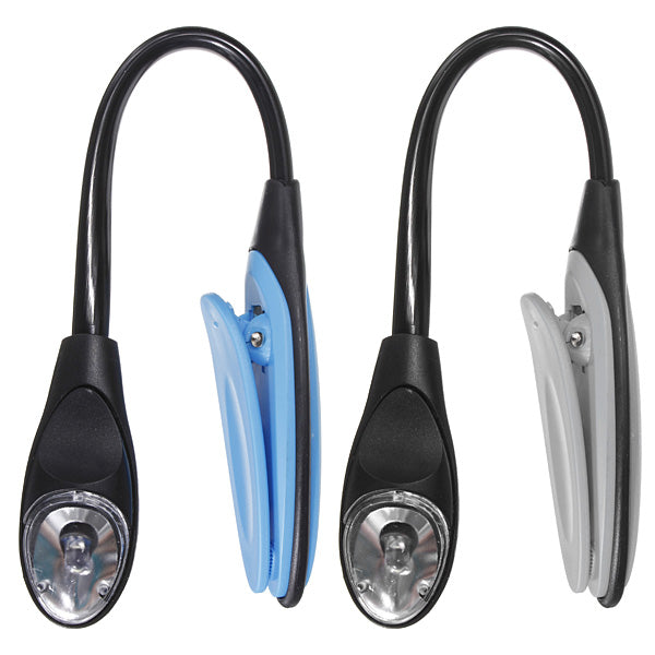 Mini Flexible Clip-on Bright Book Light LED Travel Book Reading Lamp