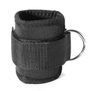 Fitness Ankle D Ring Straps Gym Weight Lifting Exercise Cuff Pulley Attachment Leg Strength Training Foot Support Buckle