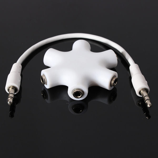 Headphone Audio Splitter Cable 3.5mm Audio Splitter Sound