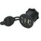 Dual 12V USB Adapter For Motor Bike Auto Without Stator