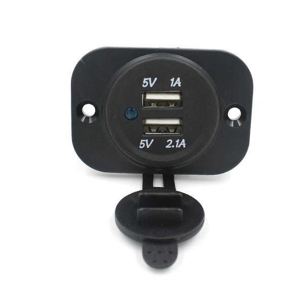 Dual 12V USB Adapter For Motor Bike Auto With Stator