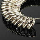 31pcs Metal Finger Ring Sizer Tool Jewelry Measure Gauge Tool