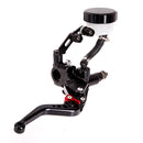 CNC Black Universal Motorcycle Left or Right Brake Clutch Lever Master Cylinder